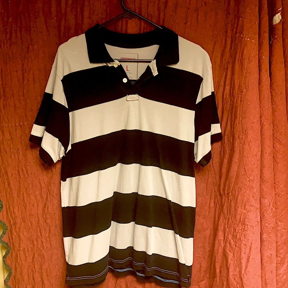 Polo shirt Unionbay Dark Navy Blue and Grey
